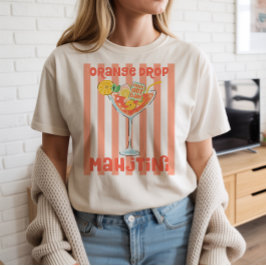 Camiseta Mahjong Orange Martini