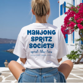 Camiseta Mahjong Spritz Society Cocktail
