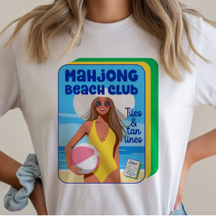 Camiseta Mahjong Summer Beach Club