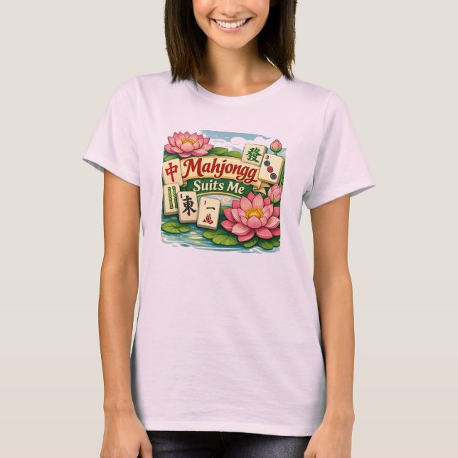 Camiseta Mahjongg é comigo (Frente)