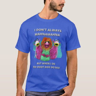 Camiseta Mahnamahna Preso na sua cabeça design da música do
