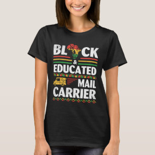 Camiseta Mai Educada E Preto Africano do Mês da História Ne