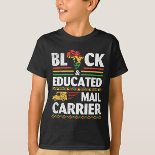 Camiseta Mai Educada E Preto Africano do Mês da História Ne