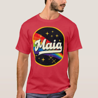 Camiseta Maia Rainbow No Space Vintage Style
