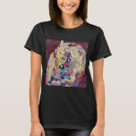 Camiseta Maiden (Virgem), Gustav Klimt, Vintage Art Nouveau<br><div class="desc">O Maiden (também conhecido como A Virgem) (1913), de Gustav Klimt, é uma pintura de retrato simbólico da Era Vitoriana Art Nouveau. Várias mulheres bocejando, esticando e dormindo em uma cama coberta de cobertores coloridos de padrão de mosaico. Sobre o artista: Gustav Klimt (1862-1918) era um pintor simbolista austríaco e...</div>