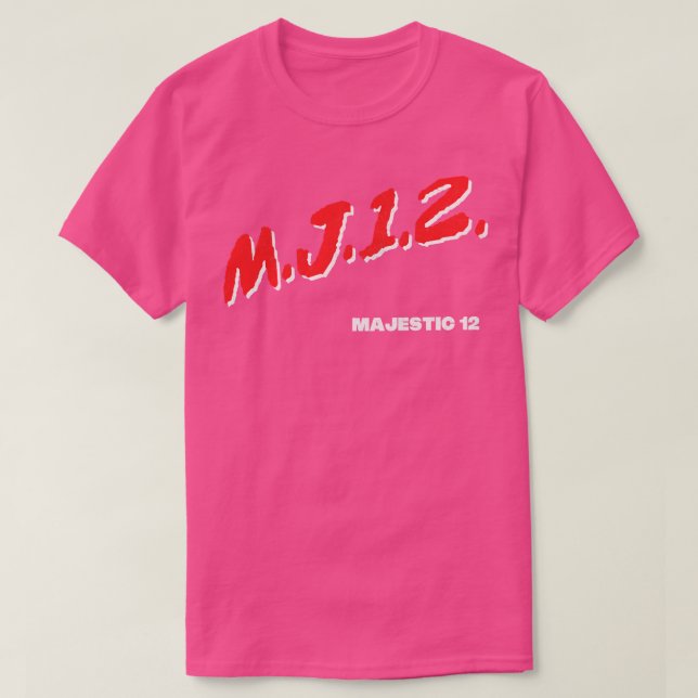 Camiseta Maiestoso 12 MJ12 (Frente do Design)