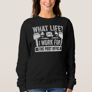 Camiseta Mail Carrier Postal Qual Vida Trabalho Para O Post