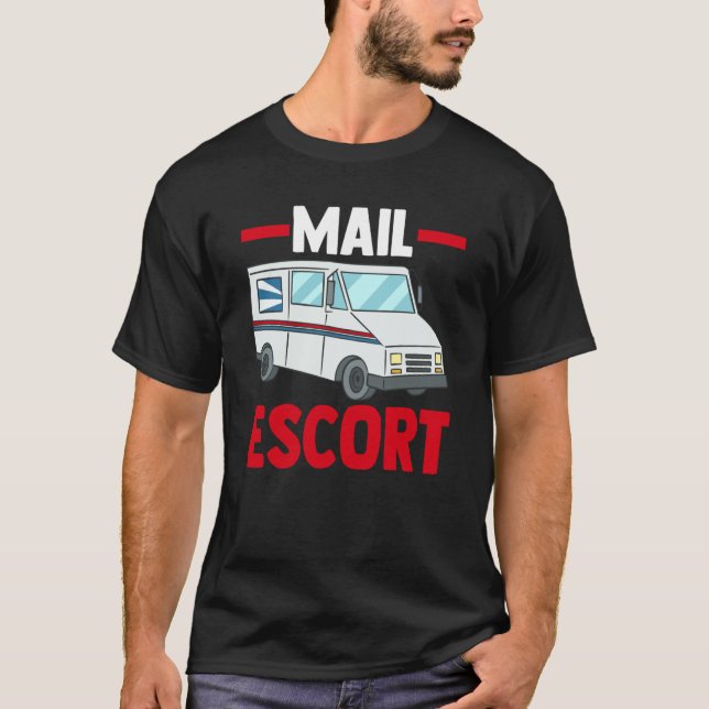 Camiseta Mail Carrier Postman Mailman Postal Worker Mail Es (Frente)