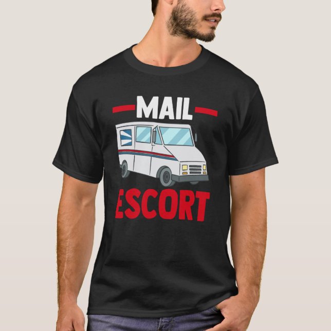 Camiseta Mail Carrier Postman Postal Mail Worker Es (Frente)