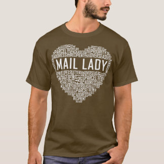Camiseta Mail Lady Heart