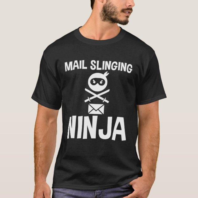 Camiseta Mail Slinging Ninja (Frente)