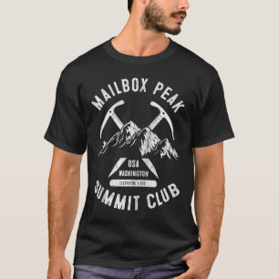 Camiseta Mailbox Peak Summit Club I Escalou Mailbox Peak Ra