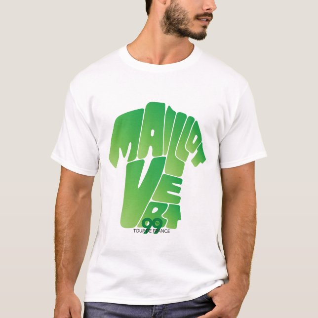 Camiseta Maillot Vert - jérsei verde TDF (Frente)