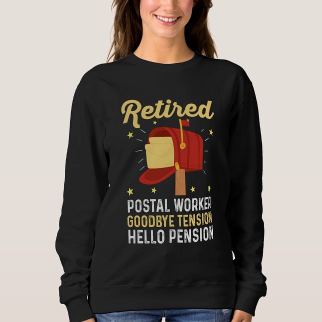 Camiseta Mailman Retirement Retired Postal Worker Goodbye T (Frente)