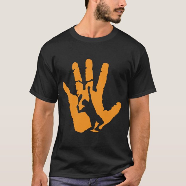 Camiseta main hand mano tennis (Frente)