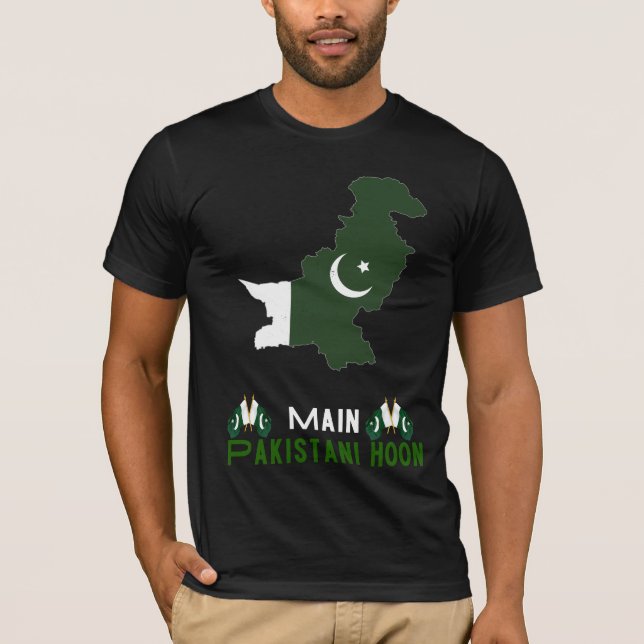 Camiseta Main Pakistan Hoon (Frente)