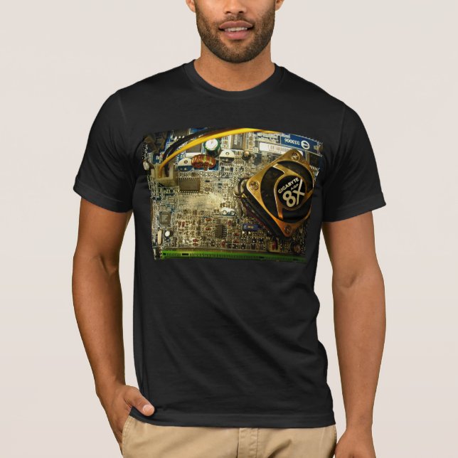 Camiseta Mainboard do computador (Frente)