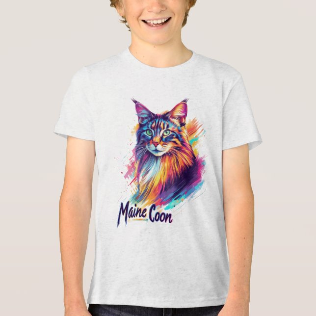 Camiseta Maine Coon (Frente)