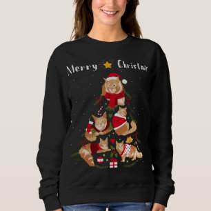 Camiseta Maine Coon Árvore Natal Xmas Cat Lover