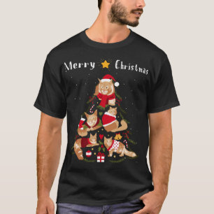 Camiseta Maine Coon Árvore Natal Xmas Cat Lover