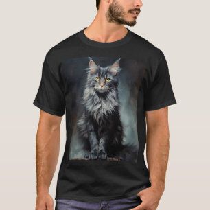 Camiseta Maine Coon cat