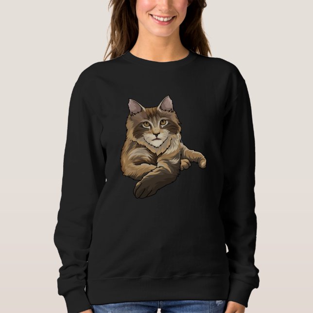 Camiseta Maine Coon Cat Gift Idea (Frente)