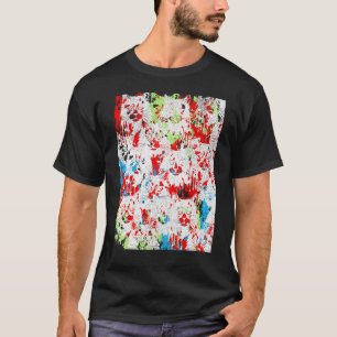 Camiseta Maine Coon Cat Pop Wall Grafite Whimsical Feline