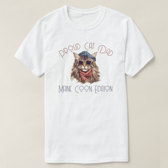 Camiseta Maine Coon Edition (Frente do Design)