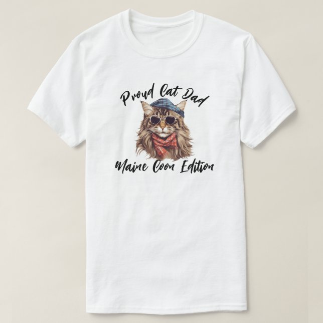 Camiseta Maine Coon Edition (Frente do Design)