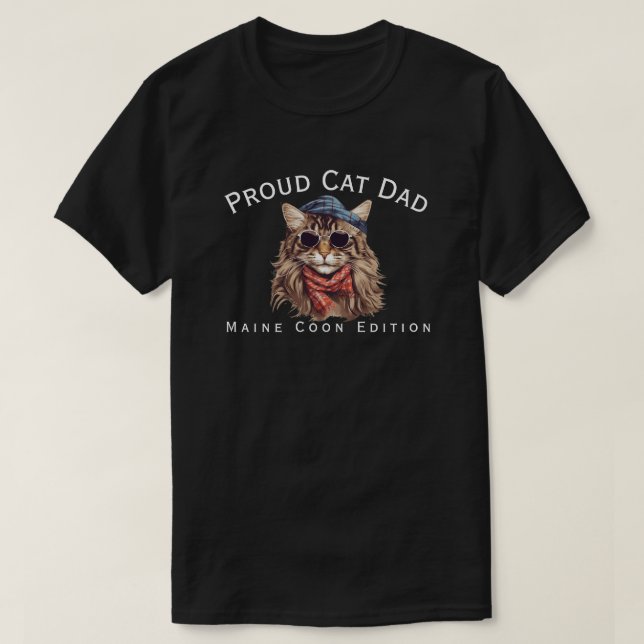 Camiseta Maine Coon Edition (Frente do Design)