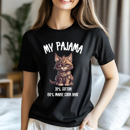 Camiseta Maine Coon Pajama Humor