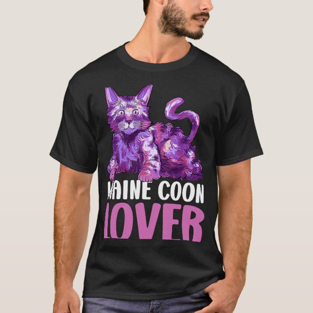 Camiseta Maine Coon para gato (Frente)