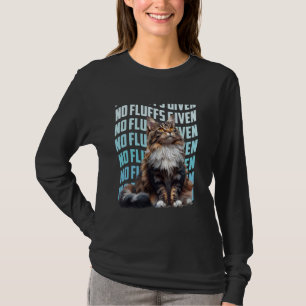 Camiseta Maine Coon Proprietário SEM FLUFFS DADA UMA FANTAS
