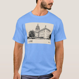 Camiseta Maine Estado EUA Super Tamanho