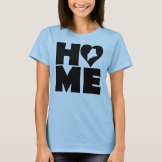 Camiseta Maine Home Heart State Tees