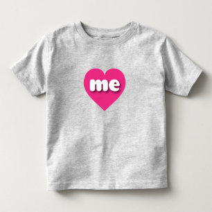 Camiseta Maine Hot Pink Heart - Amor