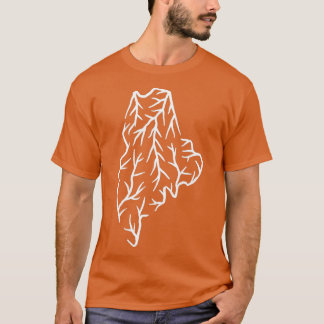 Camiseta Maine Roots Classic Home State ME 