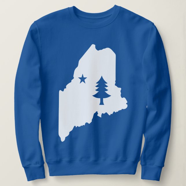 Camiseta Maine State Sweatshirt (Frente do Design)