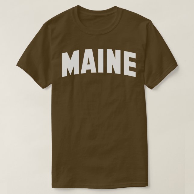Camiseta Maine TShirt 1 (Frente do Design)