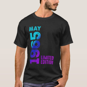Camiseta Maio de 1965 Ano de 1965 Retro 1965 Edição Limitad