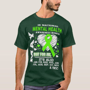 Camiseta Maio é Mês de Consciência da Saúde Mental 