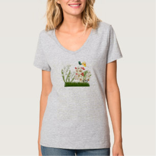 Camiseta Maio Flores de Nascimento e Pedra