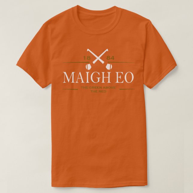 CAMISETA MAIO (MAIGH EO) IRLANDA HURLING (Frente do Design)