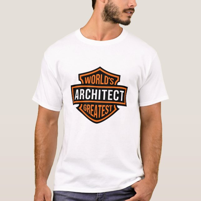 Camiseta Maior arquiteto do mundo (Frente)