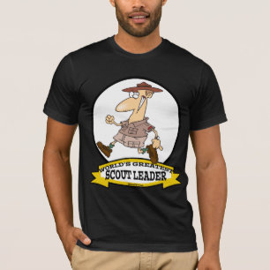 CAMISETA MAIOR CARTÃO DE HOMENS LÍDER DA ESCOLA DO MUNDO