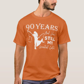 Camiseta Maior conquista de 90 anos - 90º aniversário de ca