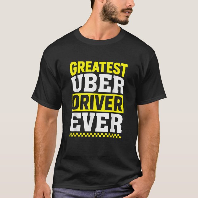 Camiseta Maior Driver De Uber Engraçado Com Driver De Uber (Frente)