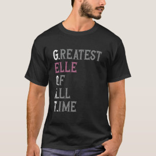 Camiseta Maior Elle de todos os tempos GOAT Elle