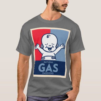 Camiseta Maior fonte de gás natural do mundo 21