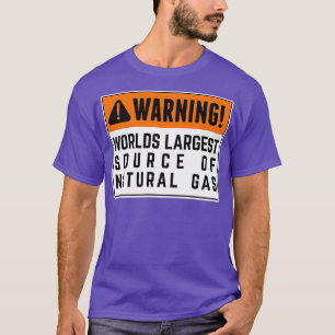 Camiseta Maior Fonte De Gás Natural Do Mundo 9